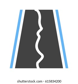 Earthquake on Road