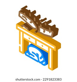 earthquake people safety isometric icon vector. earthquake people safety sign. isolated symbol illustration