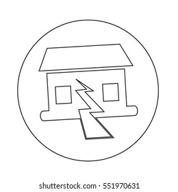 Earthquake Symbol icon