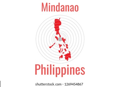 earthquake and tsunami in Mindanao island,Philippines