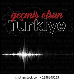 Earthquake Turkey, 04.17 a.m. get well soon, adana, adıyaman, diyarbakır, gaziantep, hatay, kahramanmaraş, kilis, malatya, osmaniye, şanlıurfa (Geçmiş Olsun)