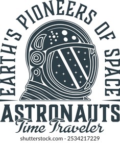 Earth's Space Astronauts' t-shirt design