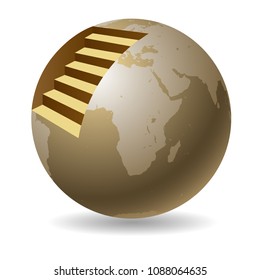 Earth's steps design