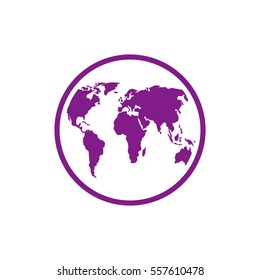 Earth.Vector icon.