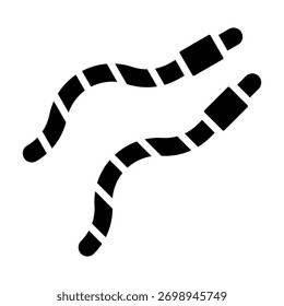 Elemento De Icono De Gusanos De Tierra Para Diseño Y Vector