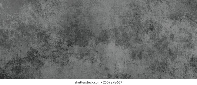 Earthy and Moody Cement Wall Surface with Faded Grunge Details and a Deep, Neutral Gray Finish
