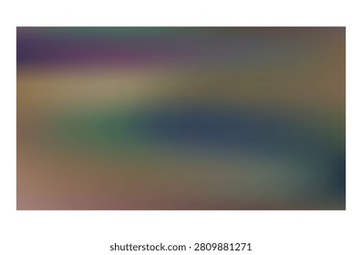 Earthy Muted Gradient Blur Background in Green and Tan Tones