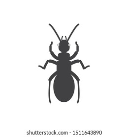 Earwig insect icon. flat simple pictogram. vector illustration