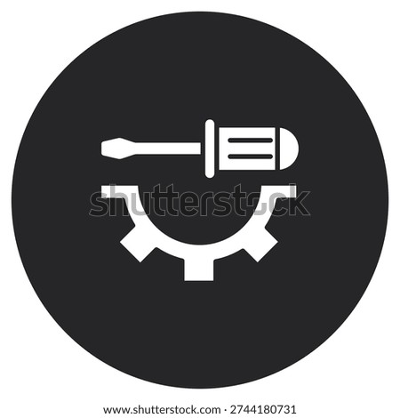 Ease of Installation Icon, Easy Setup Icon Design, Quick Installation Illustration, User-Friendly Assembly Graphic, Hassle-Free Setup Artwork, Simple Installation Guide Icon, vector
