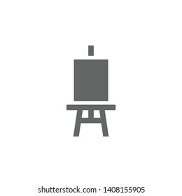 Easel, Art, drawing, painting icon. Element of materia flat tools icon