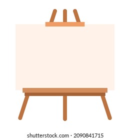 ilustración del vector de clipart plano de caballete