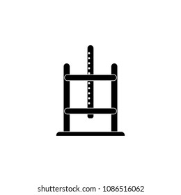 easel icon. Element of art and painting for mobile concept and web apps. Detailed easel icon can be used for web and mobile. Premium icon on white background