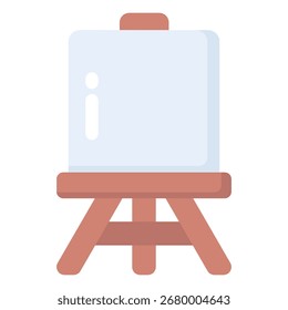 Easel icon symbol. Vector illustration.