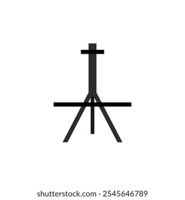 Easel Stock Vector icon design on white background