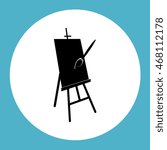 Easel vector icon