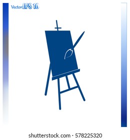 Easel vector icon