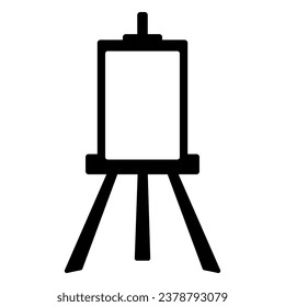 easel white black sheet draw artist france
