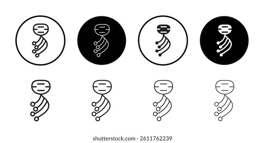 Easer icon Flat line symbol