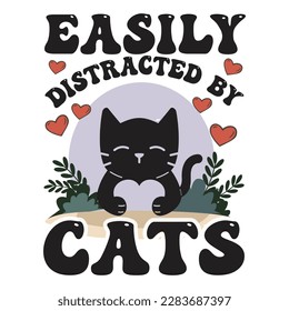 Easily distracted by cats with love