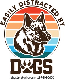 easily distracted by dogs. very creative design for man and women. Thank you 