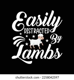 Distraído Fácilmente Por Lambs Funny