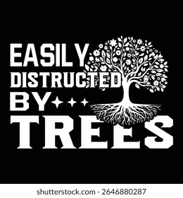 FACILMENTE DISTRUÍDO POR ÁRVORES design gráfico para amantes gráficos