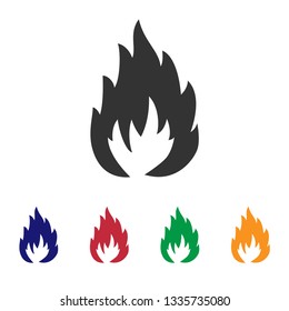 Easily flammable package icon.Handling and packing vector signs.Caution signs.Handle with care illustration for graphic design, web and mobile platforms.