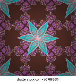 East, Islam. Mandala colored background. Arabic Vintage decorative ornament. 