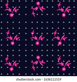 East java indonesia batik pattern ( Flower style )