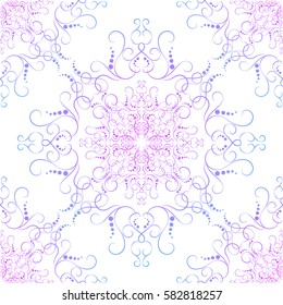 East  pattern. Arabic , india design element. Vector illustration seamless pattern