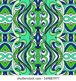 east seamless pattern