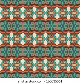 east seamless pattern, ornamental background vector