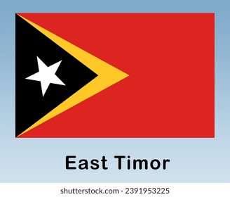 Bandera de Timor Oriental