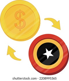 East Timor flag vector hand drawn,United States dollar vector hand drawn