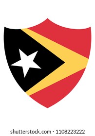 East Timor Shield Flag