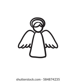 Guardian Angel Drawing Images, Stock Photos & Vectors | Shutterstock