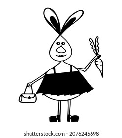 Easter animal clipart.Hand drawn rabbit in EPS format.
Perfect decoration for scrapbooking,mugs,shirts,greeting cards.
Instant access after payment
