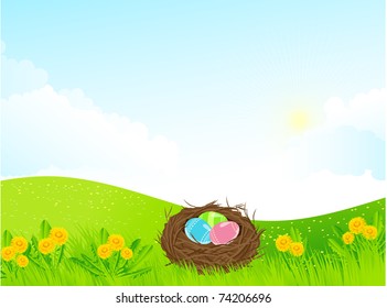 Easter background