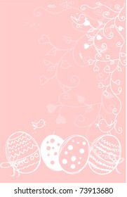 Easter background card