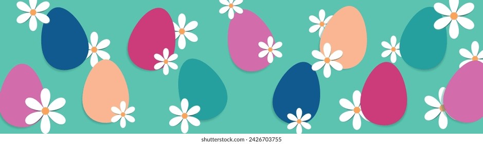 Easter background. Background for Easter cards, banner, poster. Vector.