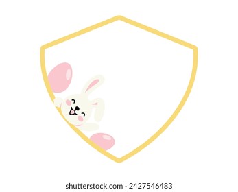 Osterhintergrund Eier Hase Illustration