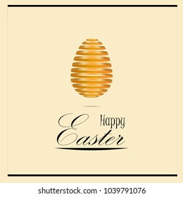 Easter background. The eggs are designed to be cute and stylish. Modern design with greeting cards. Vector invitation for you poster or flyer
