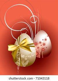 Easter Background. Eps10 Format. Vector Illustration.