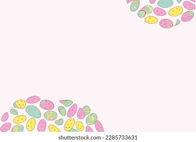 Easter Background with Pastel Color for Any Purpose