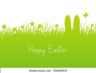 Easter background with place for text