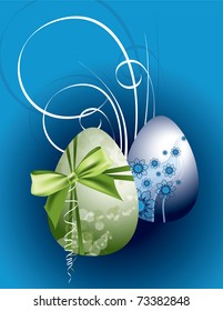 Easter Background. Vector.