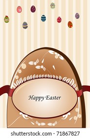 easter background vector illustration