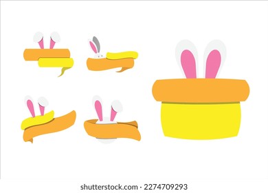 Vector de diseño de venta de pancartas de Pascua