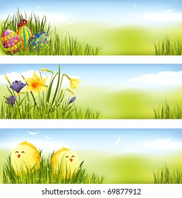 Easter banner set