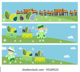 Easter banners